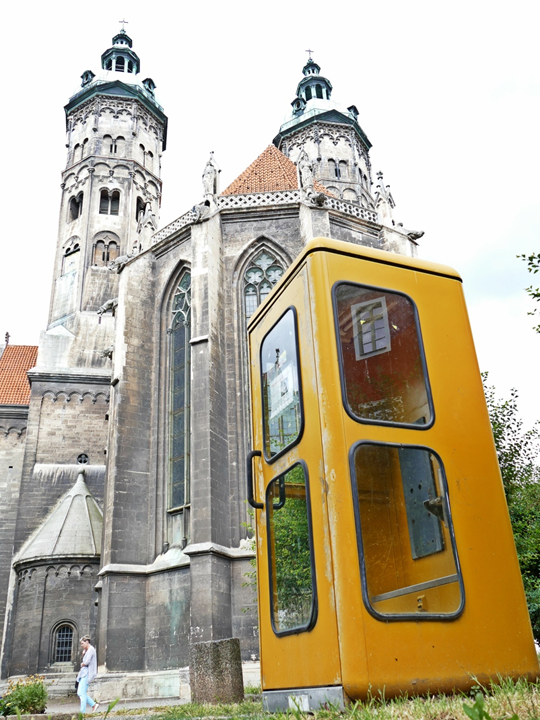 The Naumburg Cathedral vs. the Yellow Phone Booth.