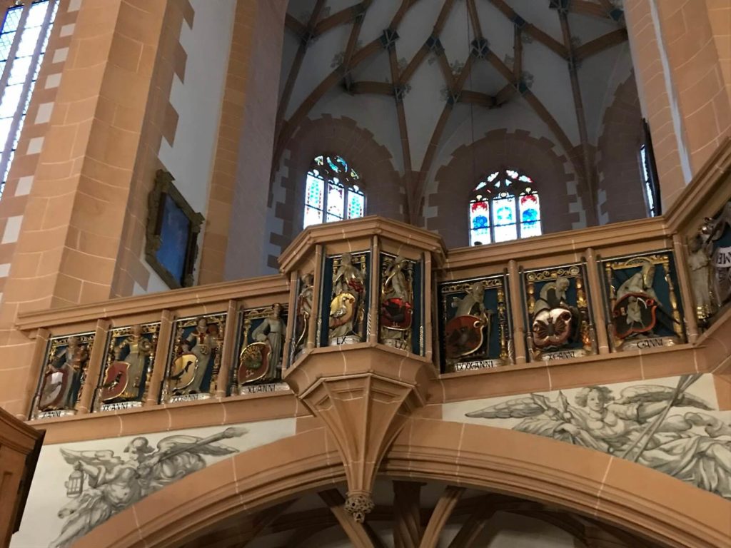 Balustrade, Church of St. Annen