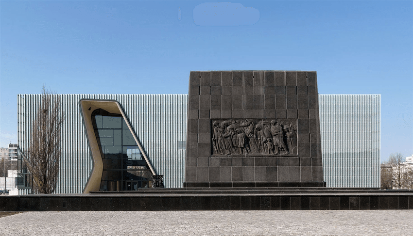 Polin Museum and Monument to the ghetto heroes