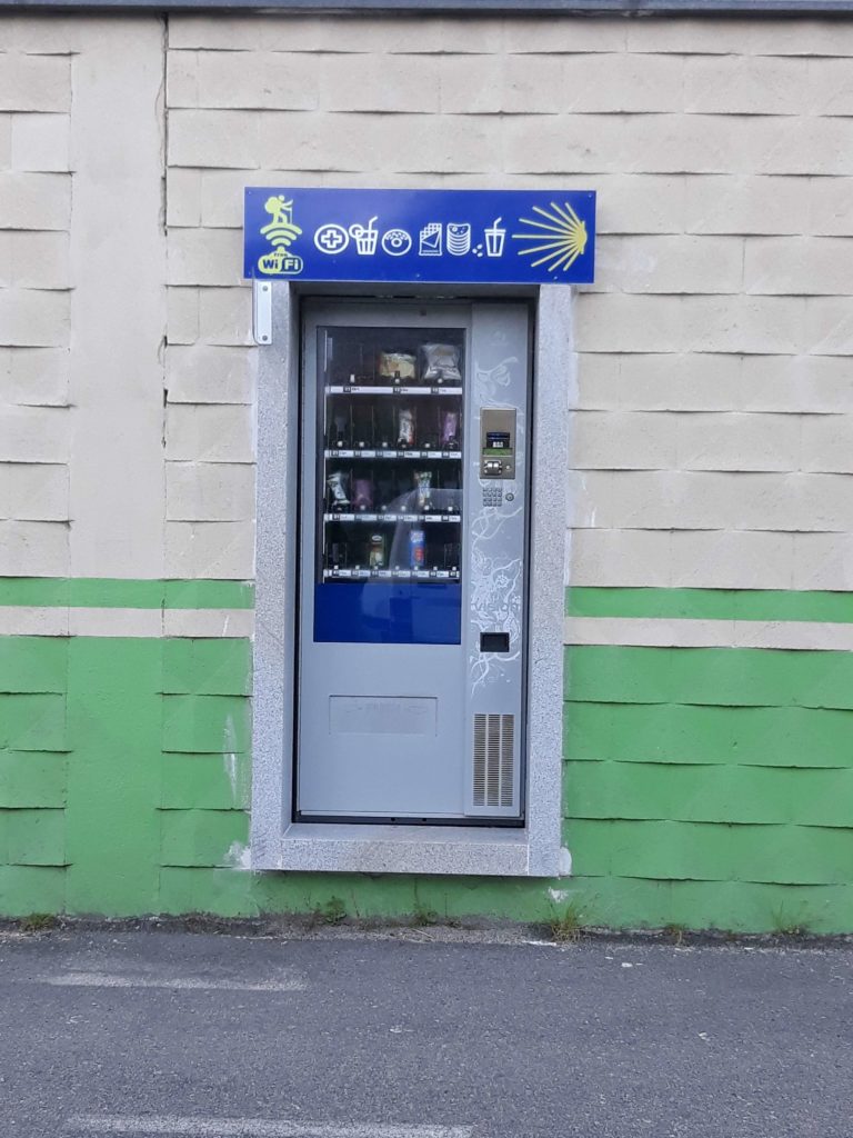 Vending Machine for pilgrims