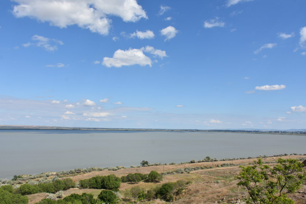 View of the Brates Lake today