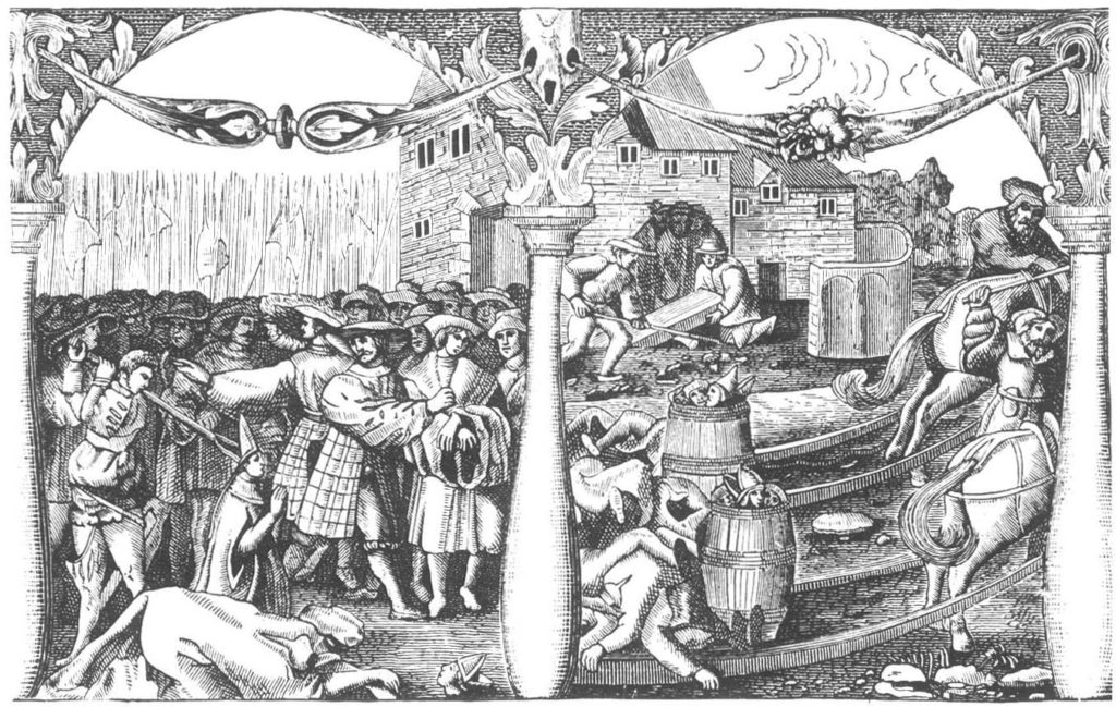 Stockholm Bloodbath, commissioned by Gustav Vasa