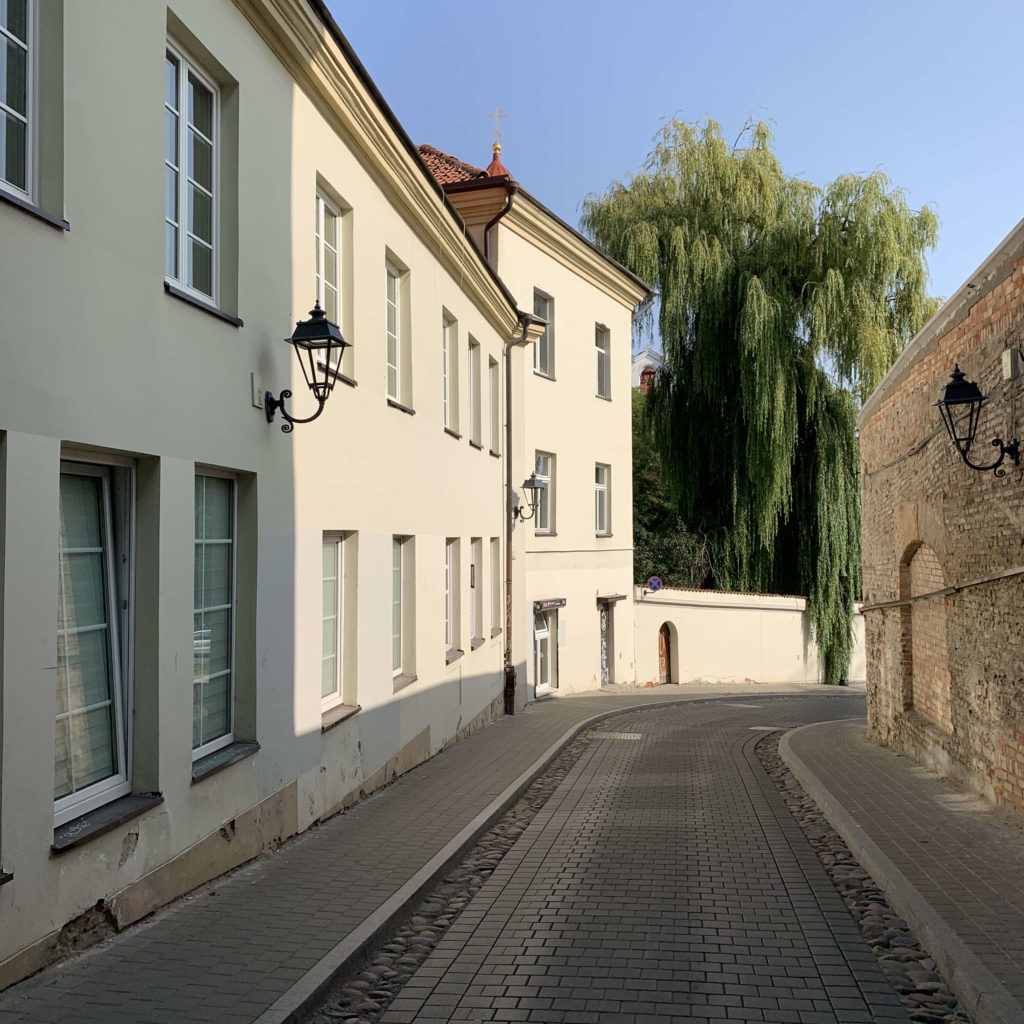 Old street in Vilnius