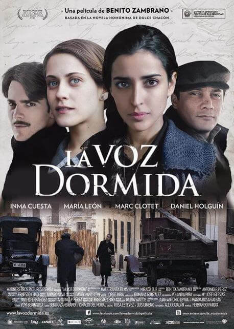 Poster of the movie "La Voz dormida"