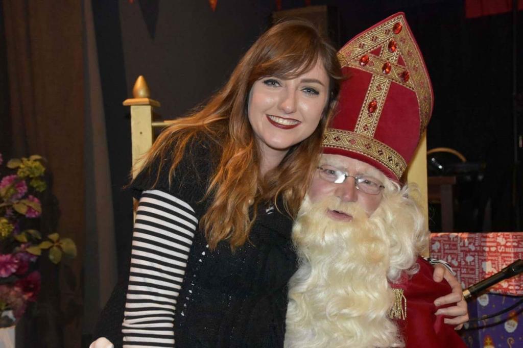 Lorna and Sinterklaas