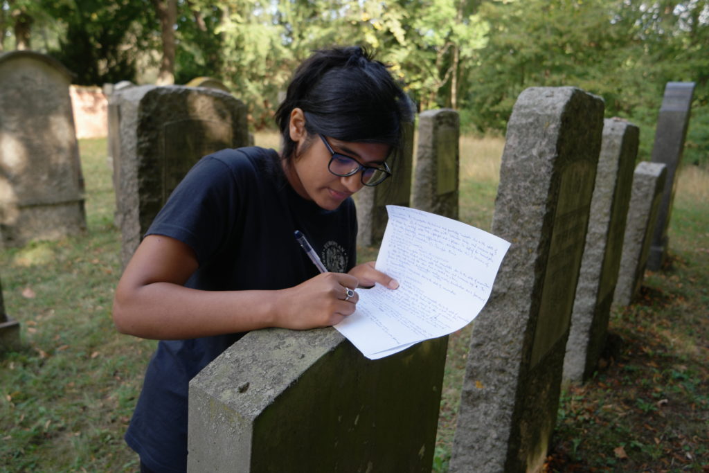 Documentation of the Jewish Cemetery by European Heritage Volunteers.