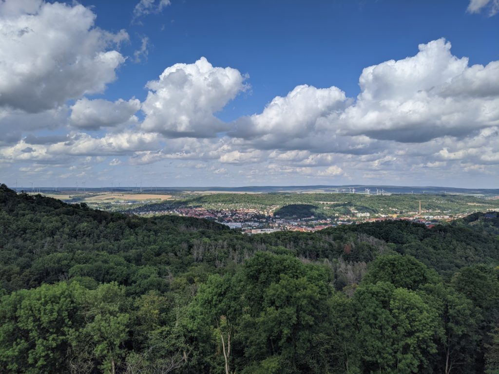 View from Wartburg Castle