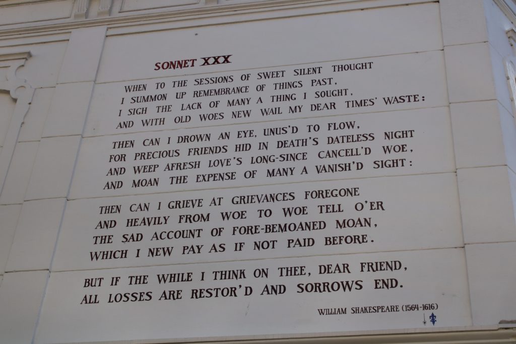 Poem by W. Shakespeare