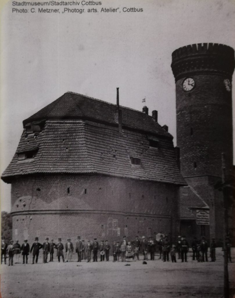 The Bastion in front of Spremberg Tower before 1875