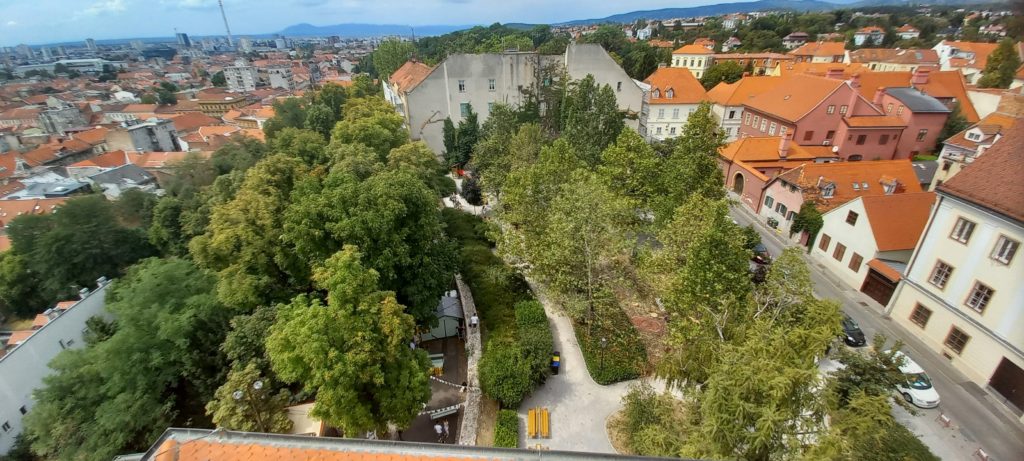 The view from the Lotrčak Tower