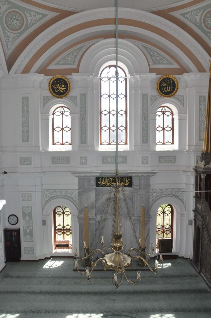 Inside of the Mecidiye Mosque